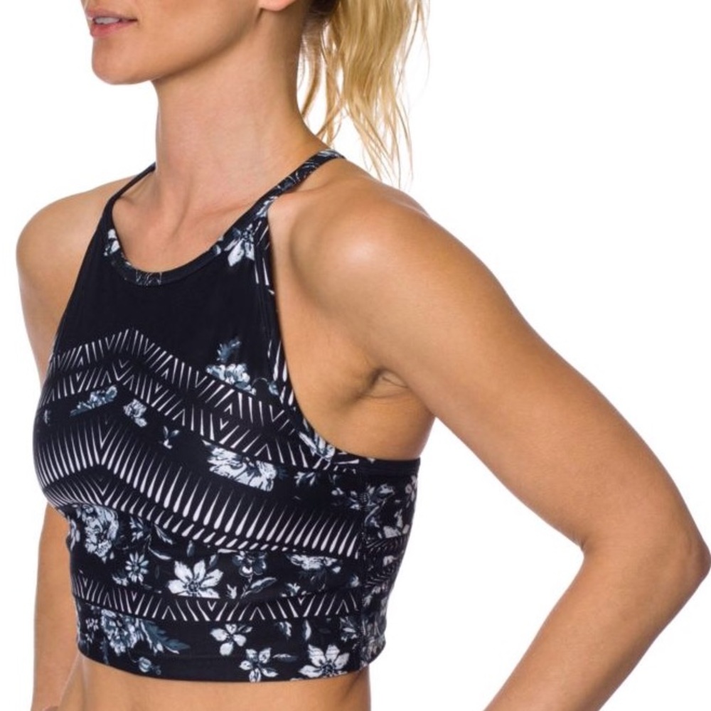 Betsey Johnson Performance High Neck Sports bra
